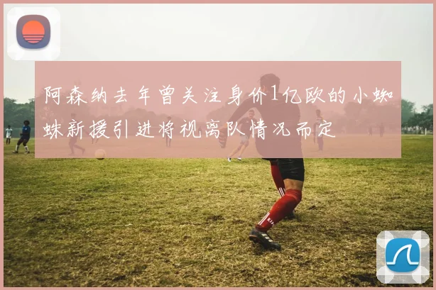 阿森纳去年曾关注身价1亿欧的小蜘蛛新援引进将视离队情况而定